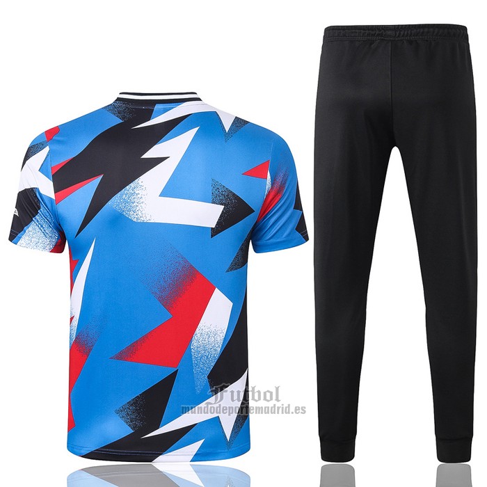 Chandal del Paris Saint-Germain Manga Corta 2020-2021 Azul